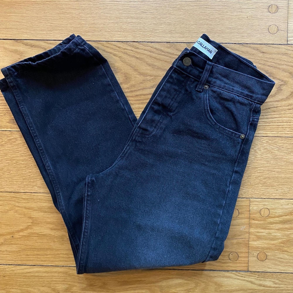 Caron Callahan Raina Jean in faded black - size 26